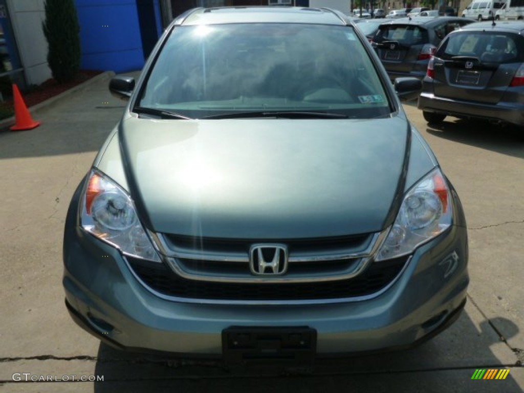 2011 CR-V EX 4WD - Opal Sage Metallic / Ivory photo #18