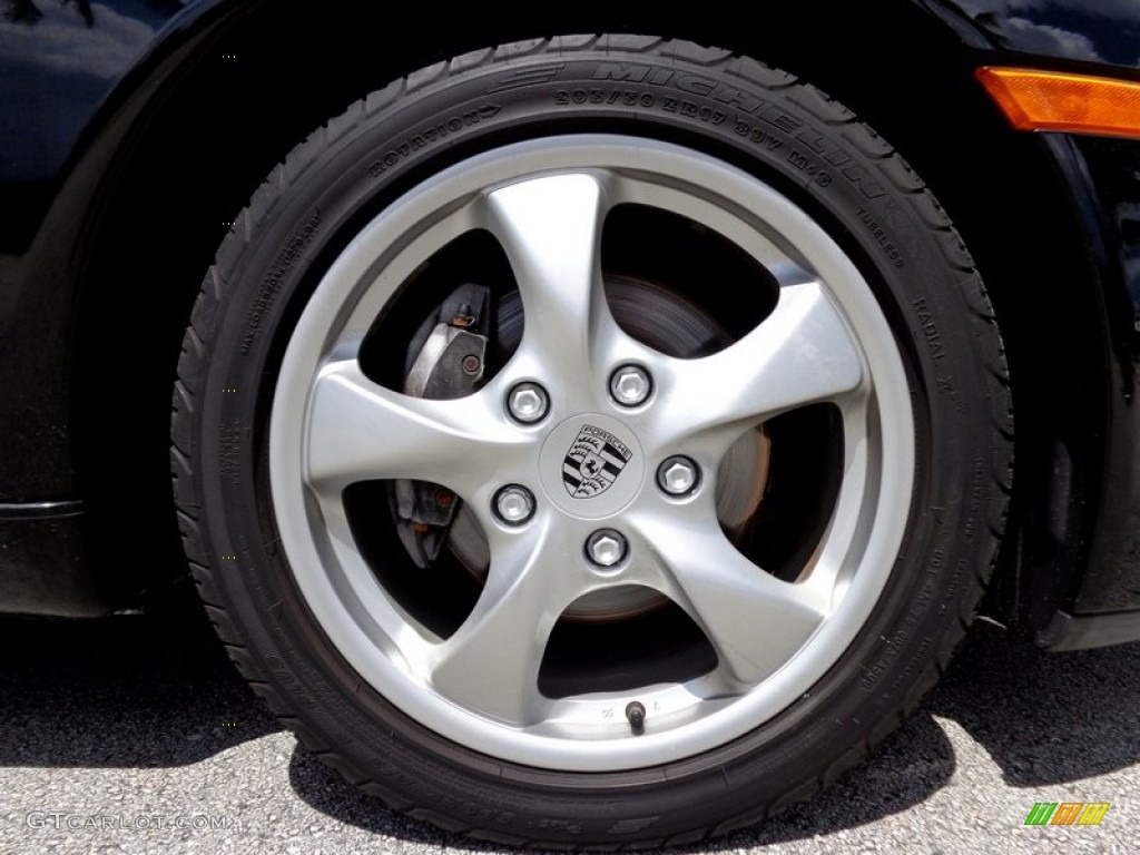 2002 Porsche Boxster Standard Boxster Model Wheel Photo #96007125