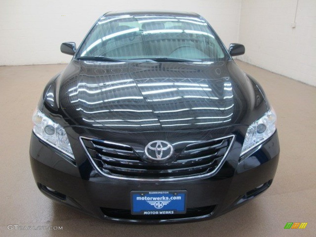 2007 Camry XLE V6 - Black / Ash photo #2