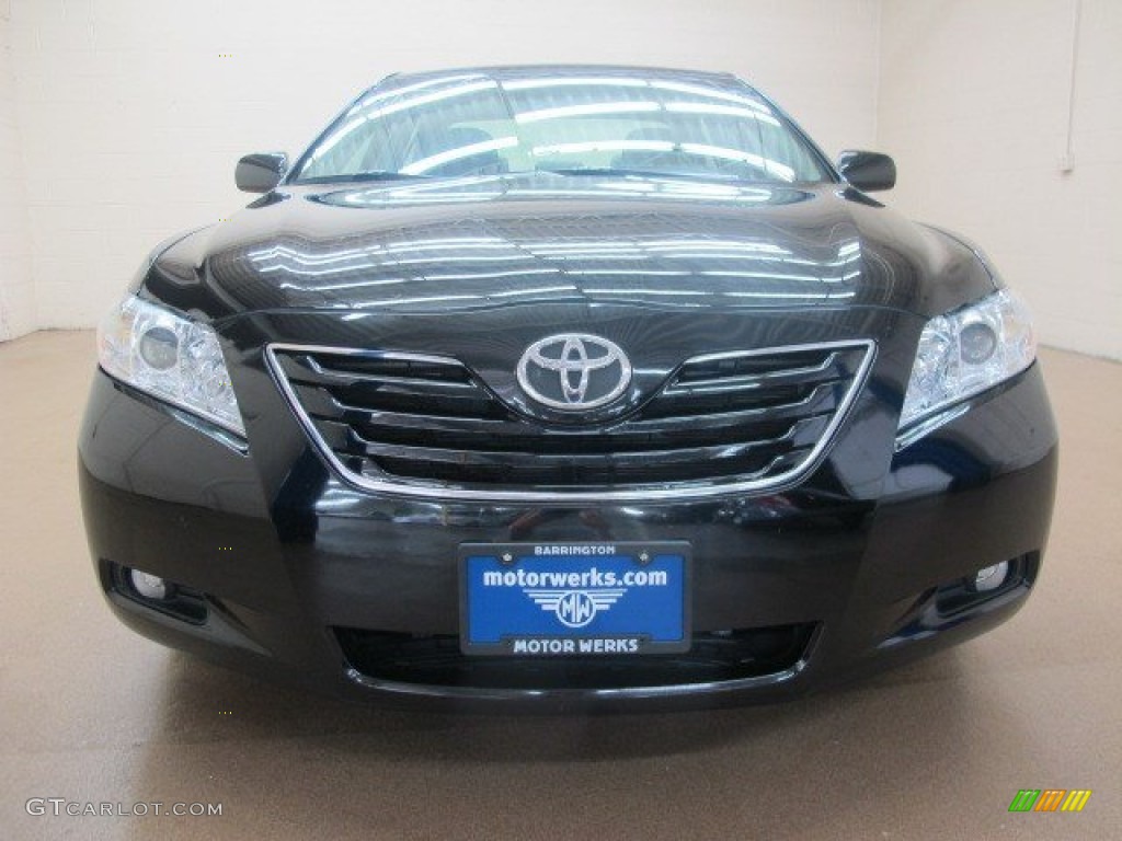 2007 Camry XLE V6 - Black / Ash photo #3