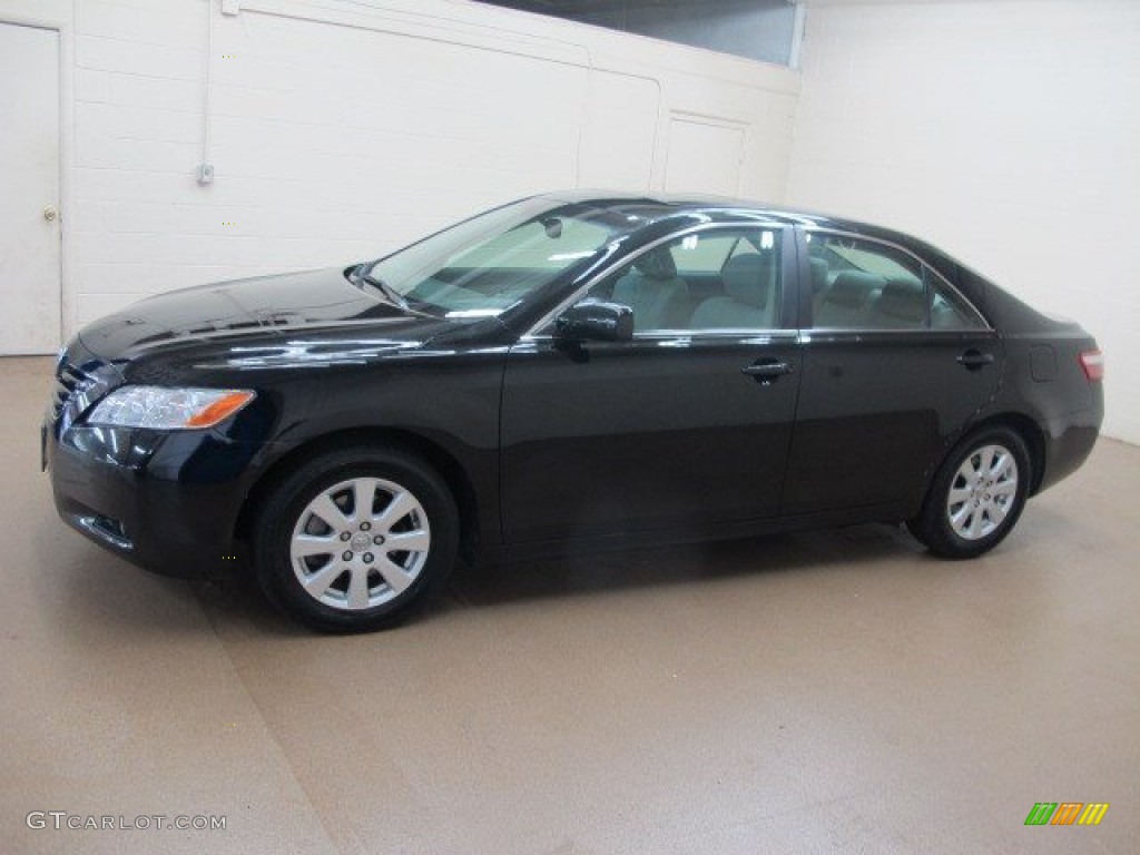 2007 Camry XLE V6 - Black / Ash photo #5