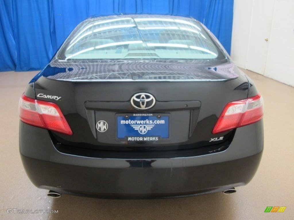2007 Camry XLE V6 - Black / Ash photo #7