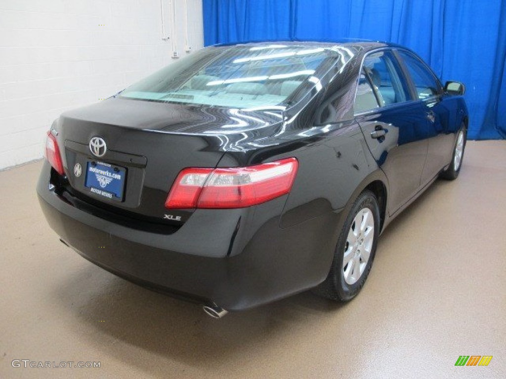 2007 Camry XLE V6 - Black / Ash photo #9