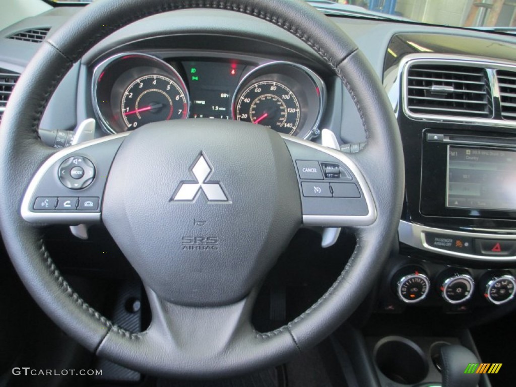 2015 Mitsubishi Outlander Sport SE AWC Steering Wheel Photos