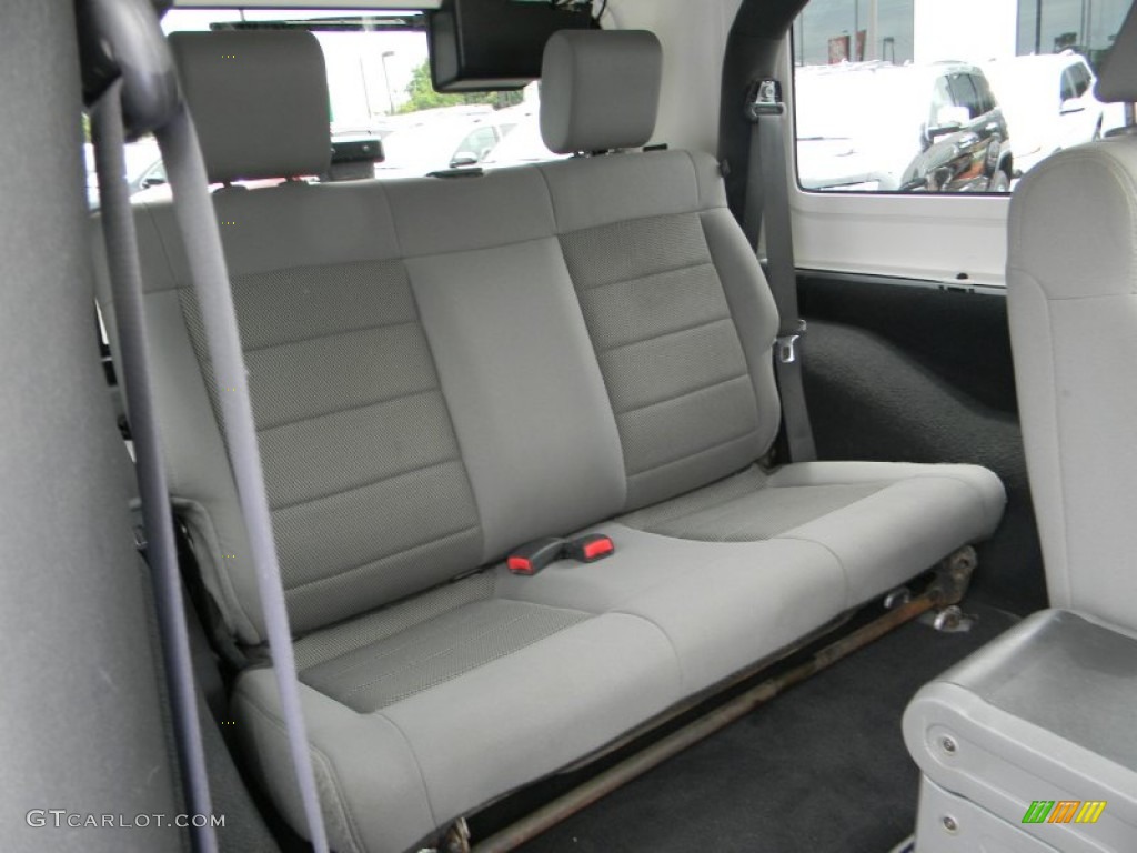 2009 Wrangler Rubicon 4x4 - Bright Silver Metallic / Dark Slate Gray/Medium Slate Gray photo #11