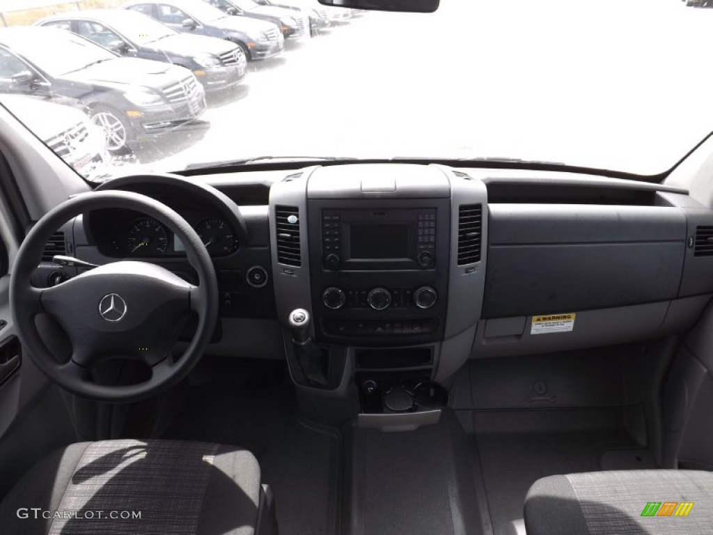 2014 Sprinter 2500 High Roof Passenger Van - Brilliant Blue / Tunja Black photo #8