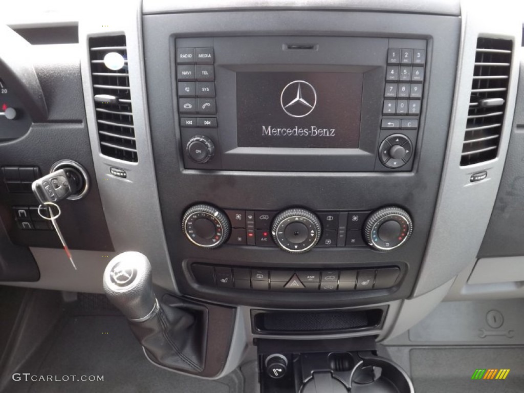 2014 Sprinter 2500 High Roof Passenger Van - Brilliant Blue / Tunja Black photo #9