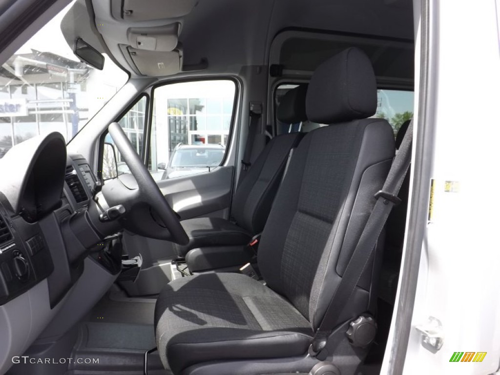 2014 Sprinter 2500 High Roof Passenger Van - Brilliant Blue / Tunja Black photo #12