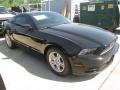 2014 Black Ford Mustang V6 Coupe  photo #4