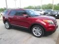 2015 Ruby Red Ford Explorer Limited  photo #4