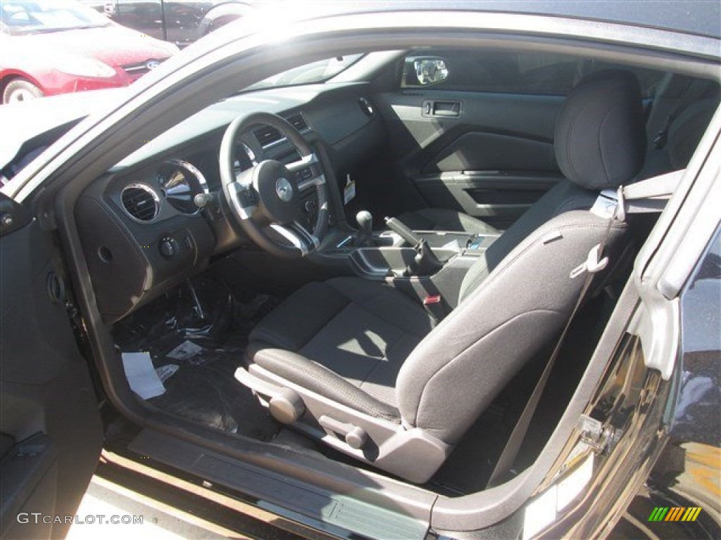 2014 Mustang V6 Coupe - Black / Charcoal Black photo #5