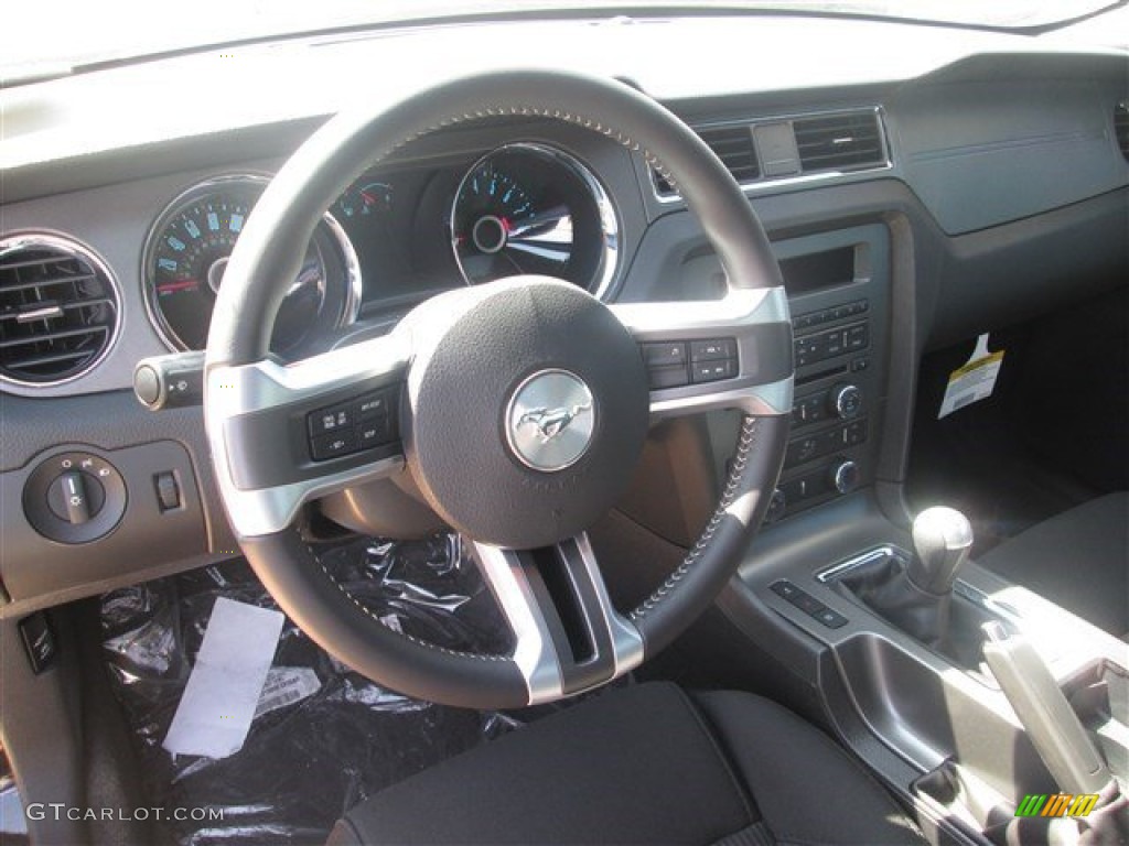 2014 Mustang V6 Coupe - Black / Charcoal Black photo #6