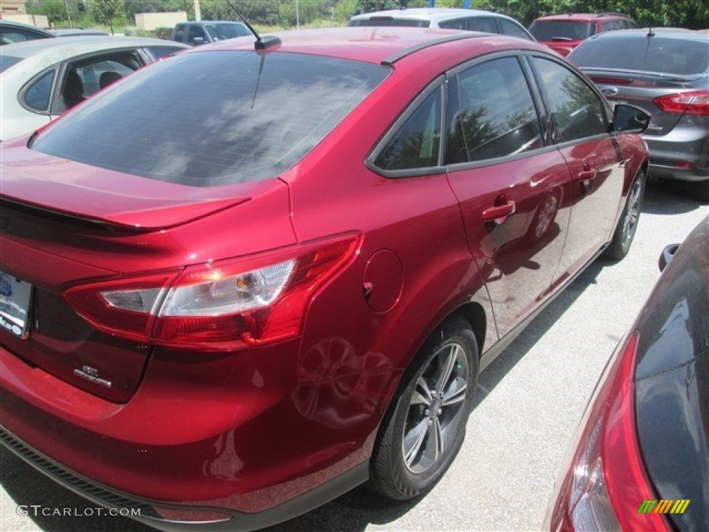 Ruby Red Ford Focus