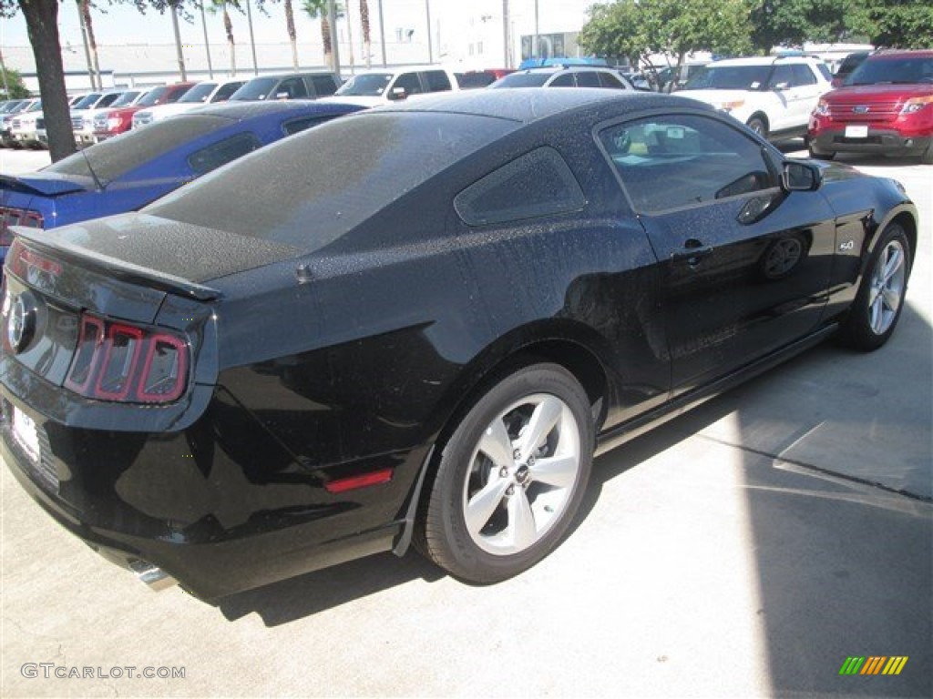 2014 Mustang GT Coupe - Black / Medium Stone photo #1