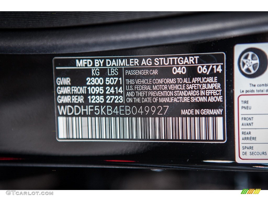 2014 E 350 Sport Sedan - Black / Black photo #7