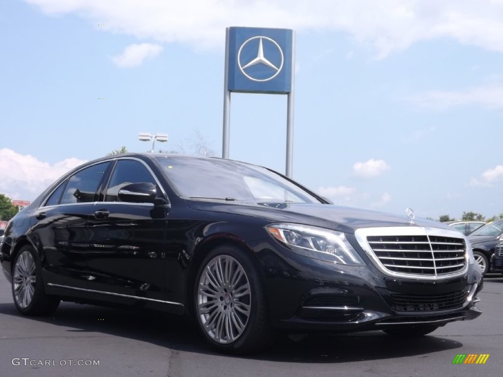 Black 2015 Mercedes-Benz S 550 4Matic Sedan Exterior Photo #96016617