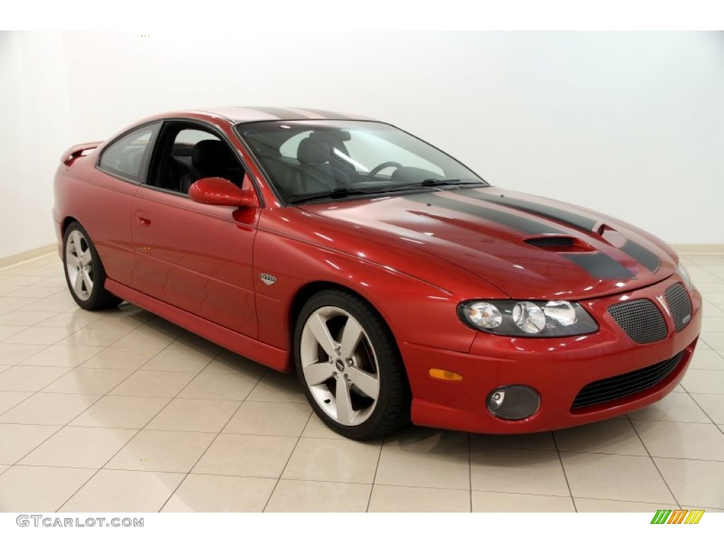 2006 GTO Coupe - Spice Red Metallic / Black photo #1