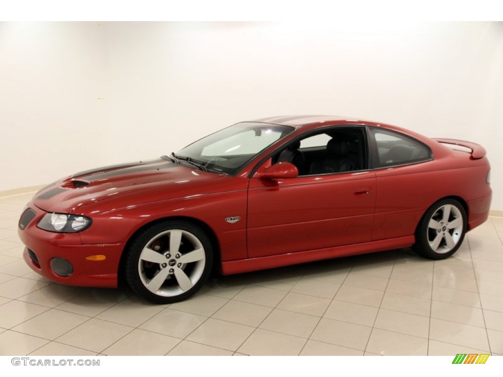 2006 GTO Coupe - Spice Red Metallic / Black photo #3