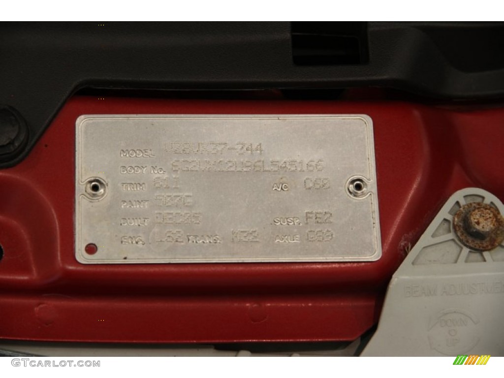 2006 GTO Coupe - Spice Red Metallic / Black photo #17