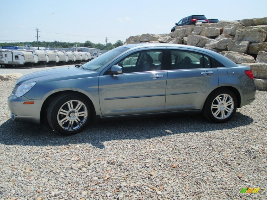 2008 Sebring Limited Sedan - Silver Steel Metallic / Dark Slate Gray/Light Slate Gray photo #3