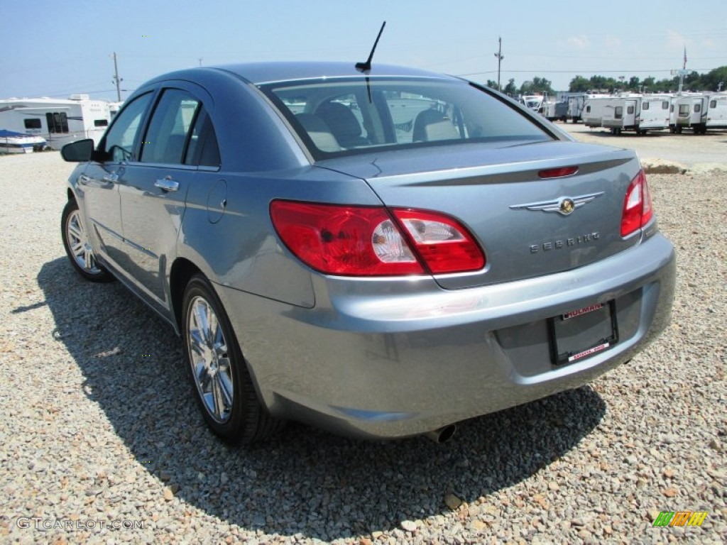2008 Sebring Limited Sedan - Silver Steel Metallic / Dark Slate Gray/Light Slate Gray photo #26