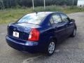 2009 Dark Sapphire Blue Hyundai Accent GLS 4 Door  photo #7