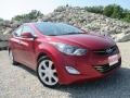 Red Allure 2011 Hyundai Elantra Limited