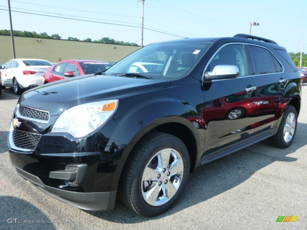 Black 2015 Chevrolet Equinox LT AWD Exterior Photo #96021822
