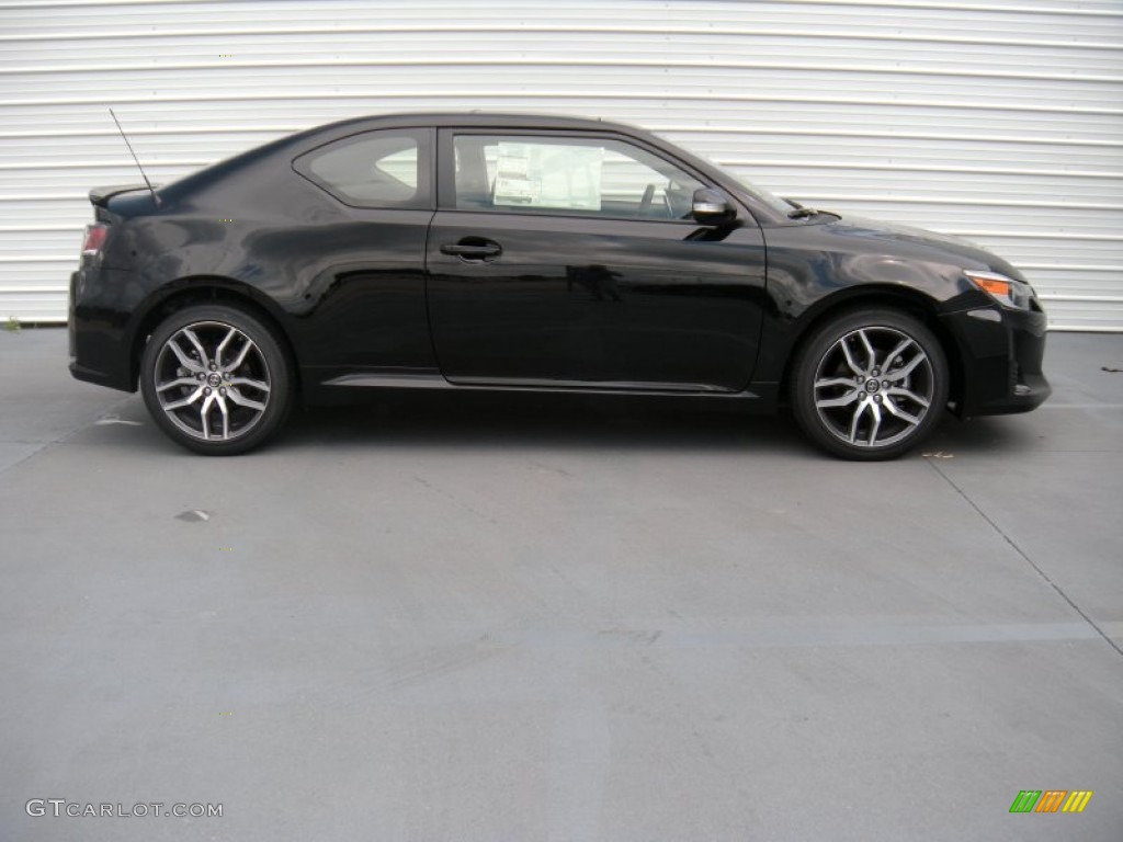 Black 2015 Scion tC Standard tC Model Exterior Photo #96022431