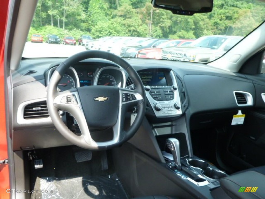 2015 Chevrolet Equinox LT AWD Jet Black Dashboard Photo #96023832