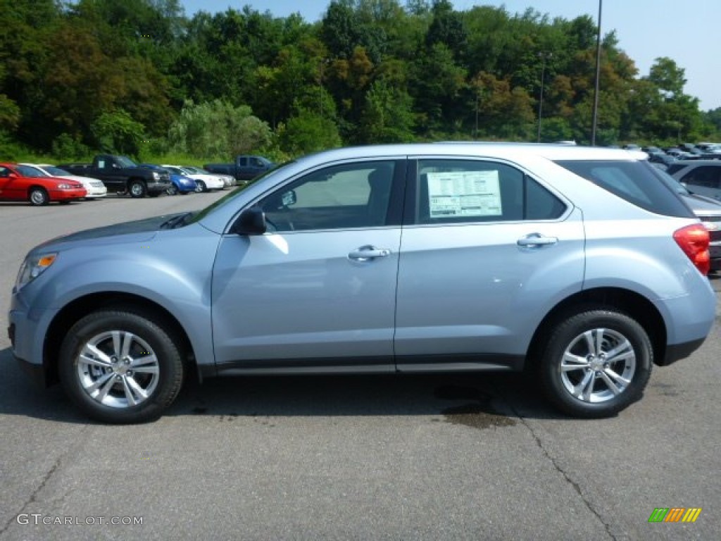 Silver Topaz Metallic 2015 Chevrolet Equinox LS AWD Exterior Photo #96024057