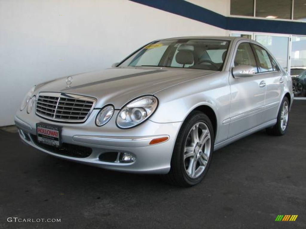 2006 E 350 4Matic Sedan - Iridium Silver Metallic / Ash photo #1