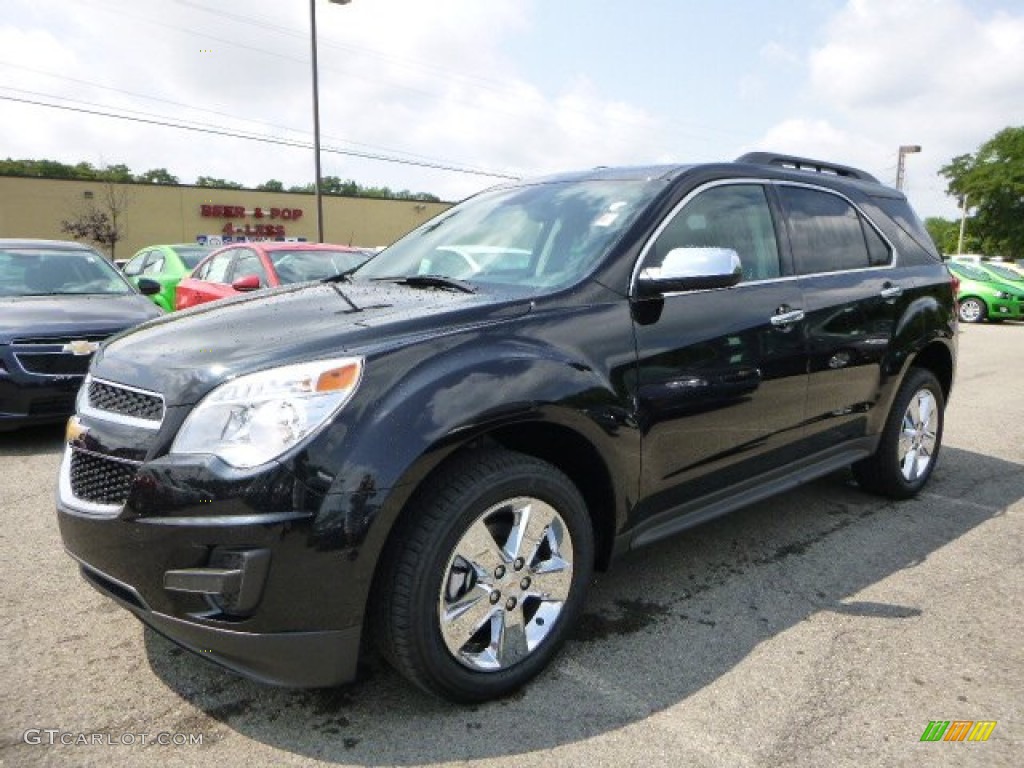 2015 Equinox LT AWD - Black Granite Metallic / Jet Black photo #1