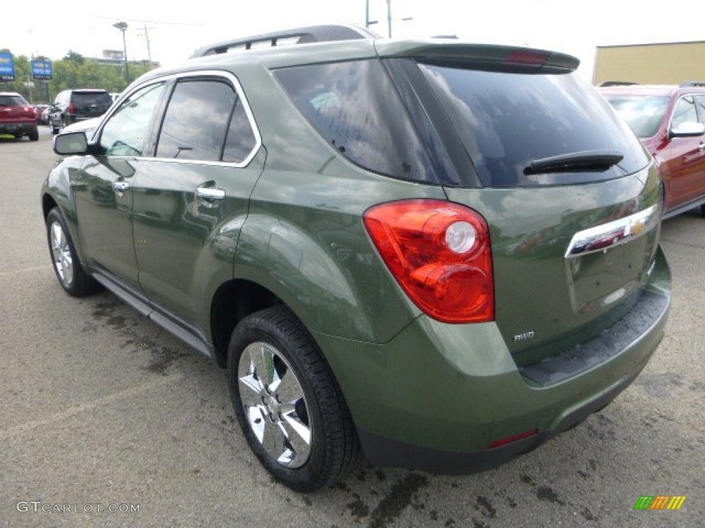 2015 Equinox LT AWD - Sea Grass Metallic / Jet Black photo #3