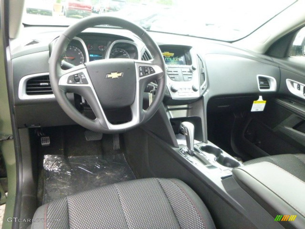 Jet Black Interior 2015 Chevrolet Equinox LT AWD Photo #96025626