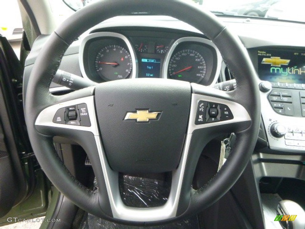 2015 Chevrolet Equinox LT AWD Jet Black Steering Wheel Photo #96025716