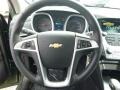 Jet Black 2015 Chevrolet Equinox LT AWD Steering Wheel
