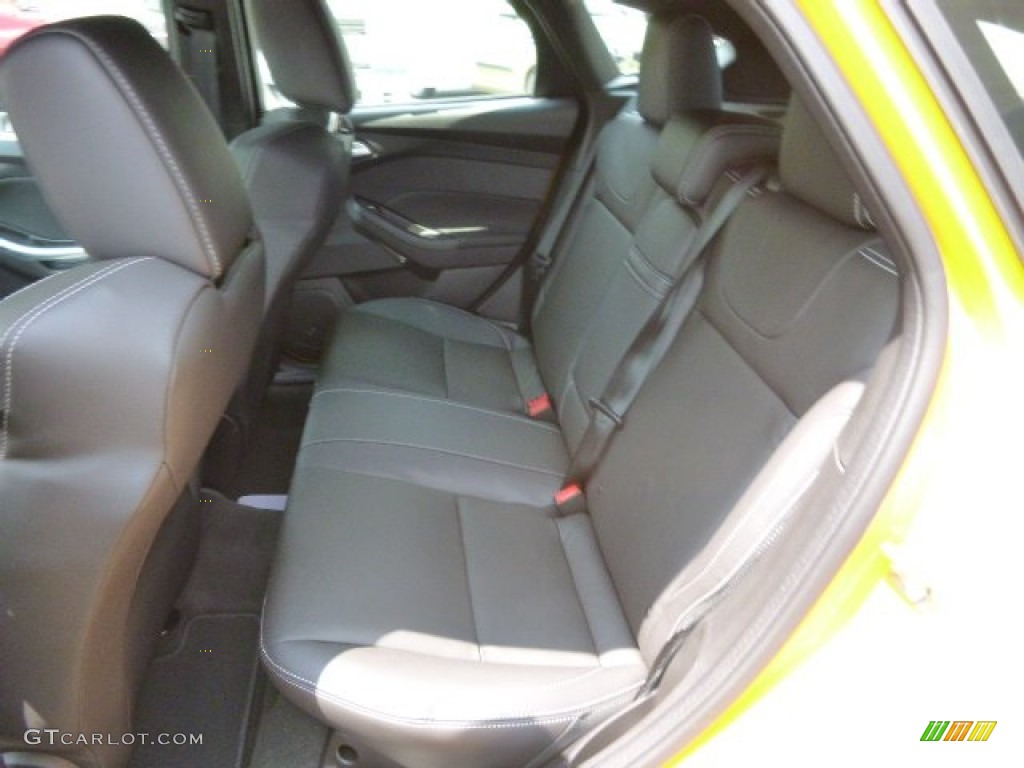 2014 Focus ST Hatchback - Tangerine Scream / ST Charcoal Black Recaro Sport Seats photo #12