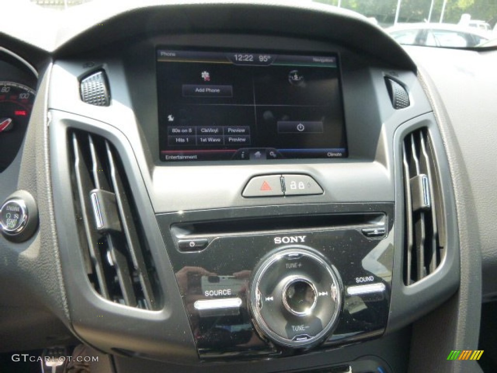 2014 Focus ST Hatchback - Tangerine Scream / ST Charcoal Black Recaro Sport Seats photo #15