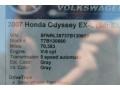 Nimbus Gray Metallic - Odyssey EX-L Photo No. 46