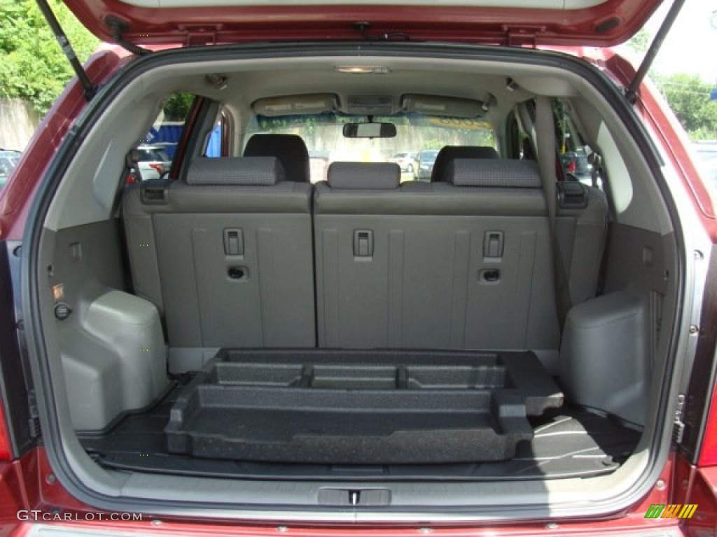 2008 Tucson GLS - Mesa Red / Gray photo #19