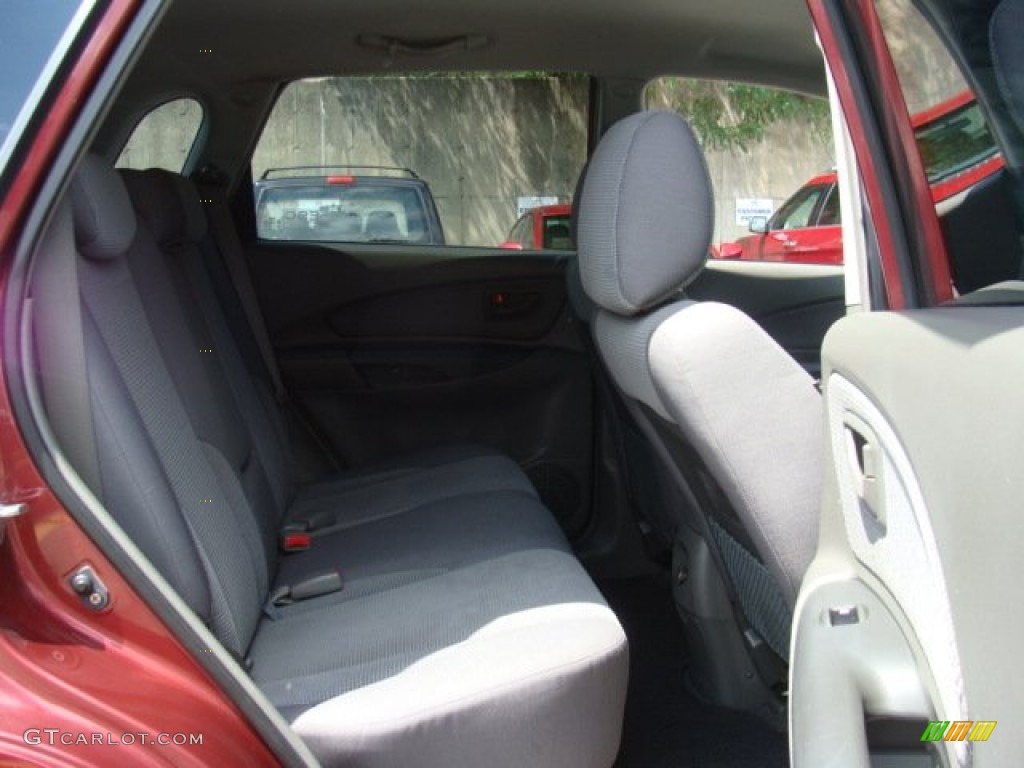 2008 Tucson GLS - Mesa Red / Gray photo #21