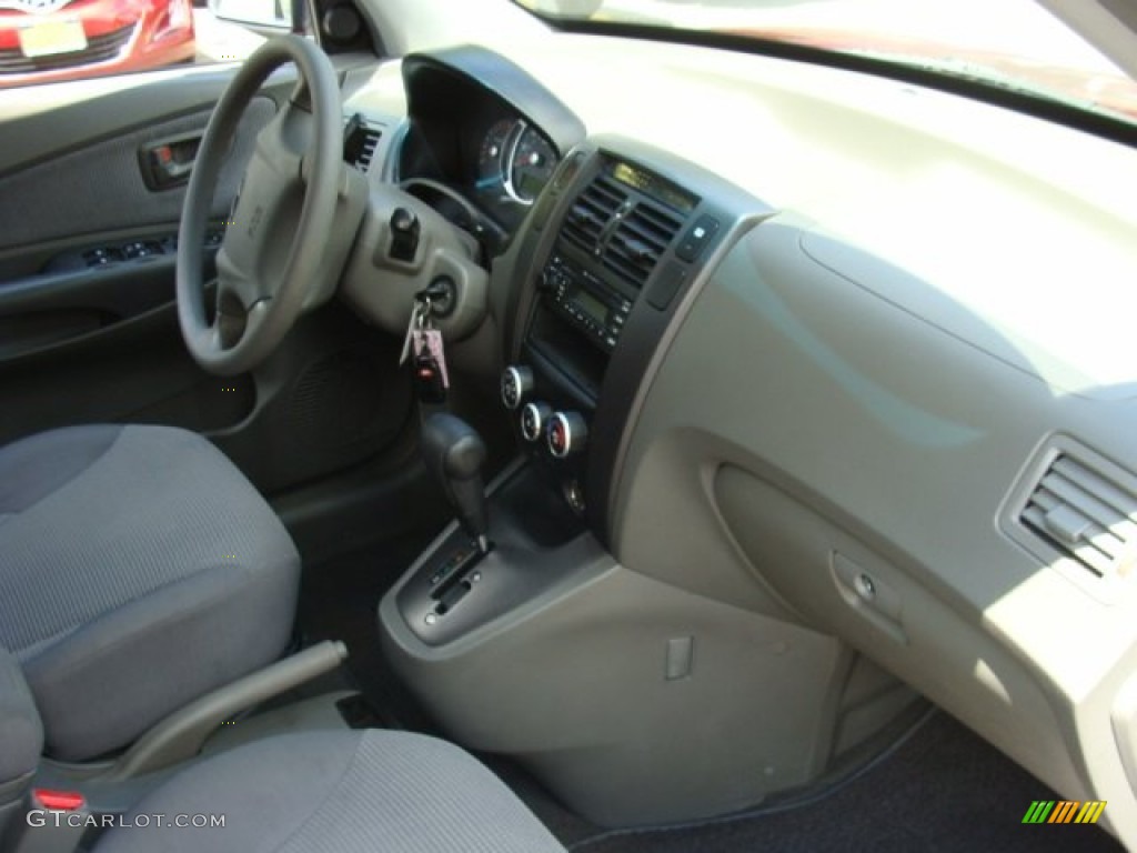 2008 Tucson GLS - Mesa Red / Gray photo #23