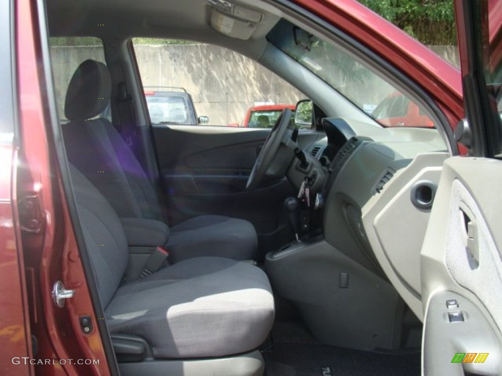2008 Tucson GLS - Mesa Red / Gray photo #24