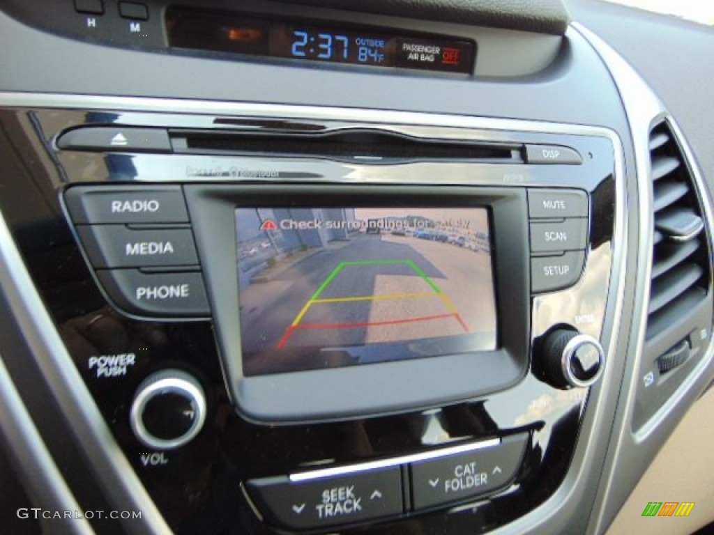 2014 Elantra SE Sedan - Black / Beige photo #12