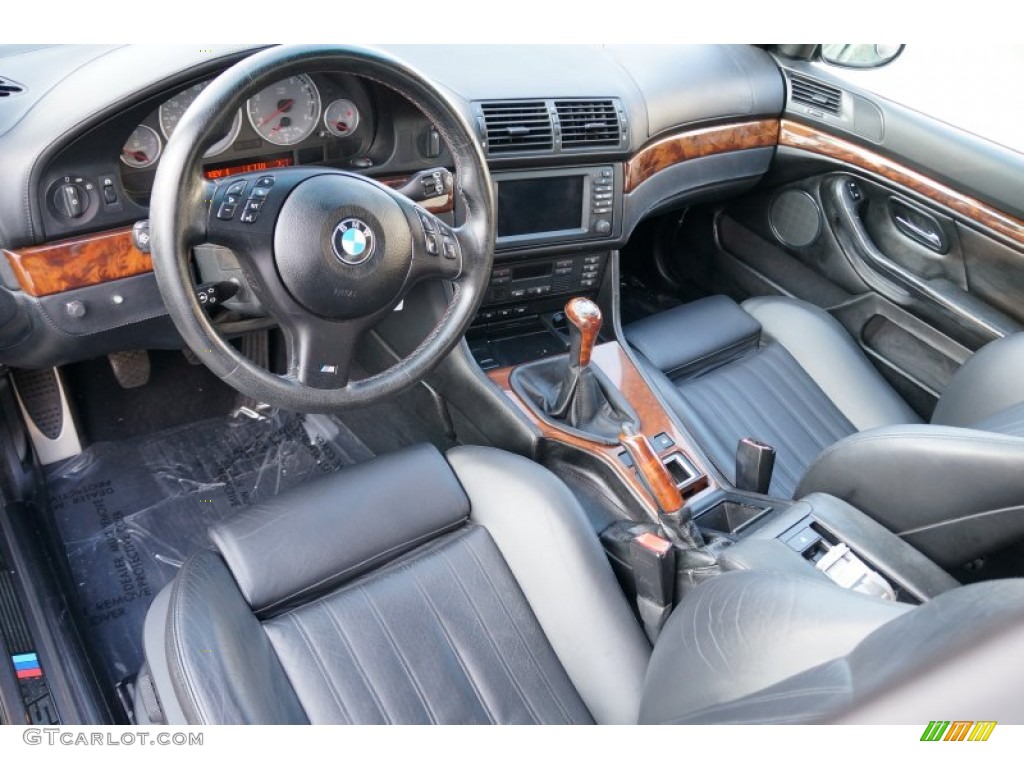 Black Interior 2001 BMW M5 Sedan Photo #96029667