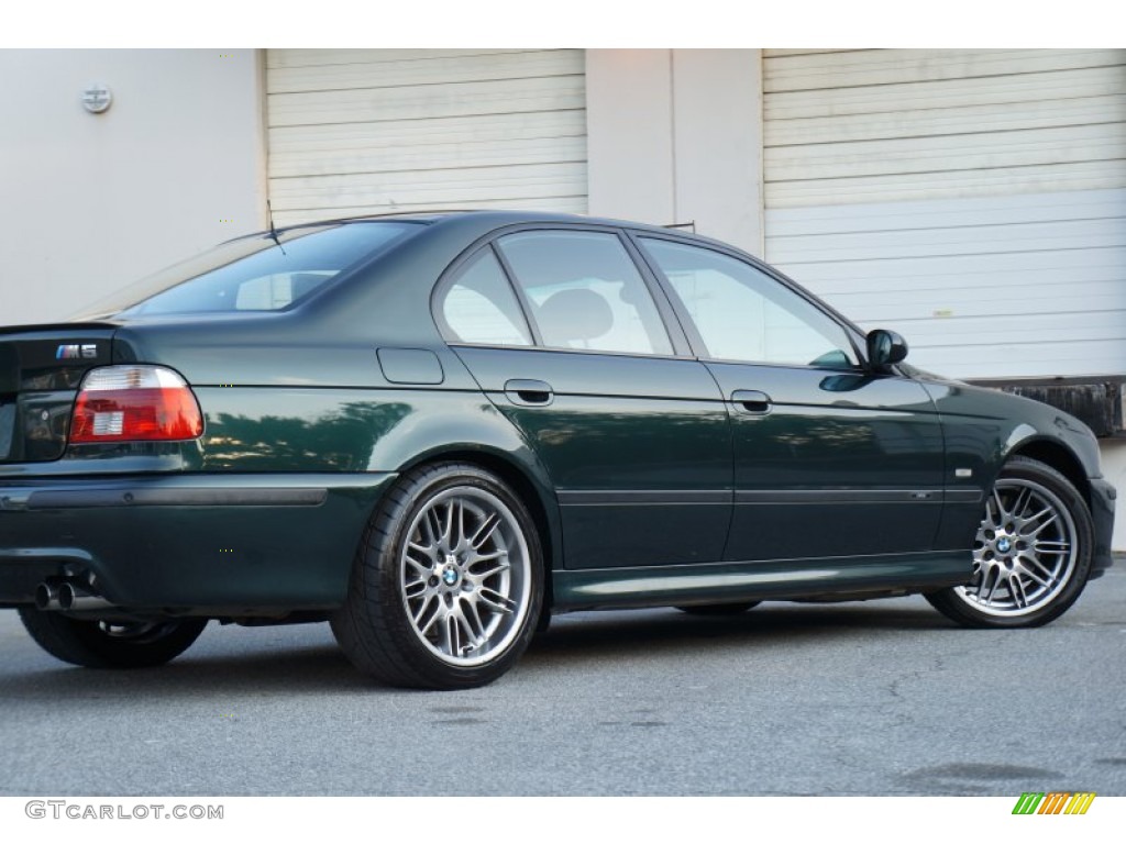 2001 M5 Sedan - Oxford Green Metallic / Black photo #33
