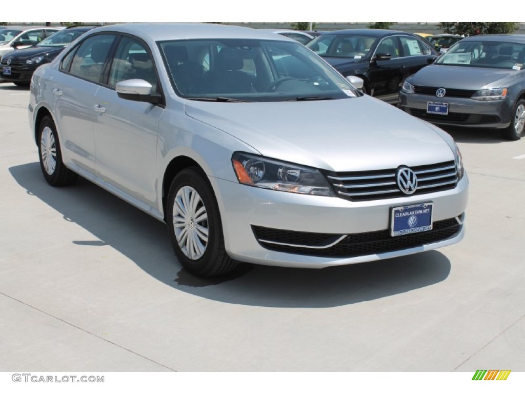 2014 Passat 1.8T S - Reflex Silver Metallic / Titan Black photo #1