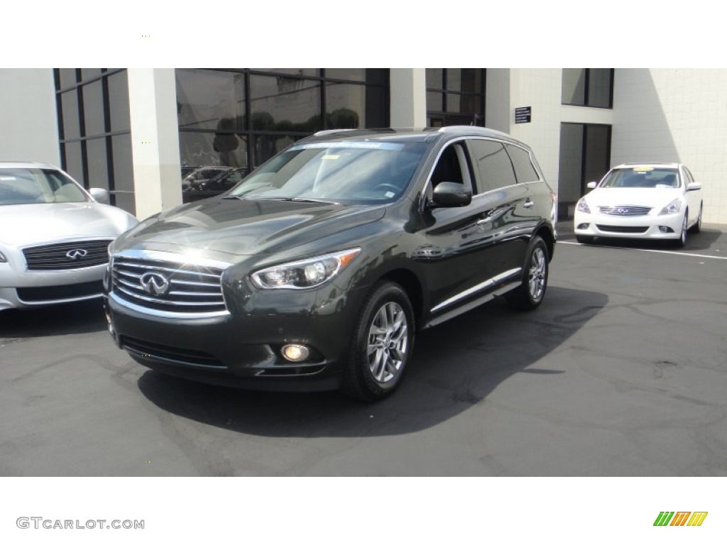 2013 JX 35 AWD - Emerald Graphite / Graphite photo #1
