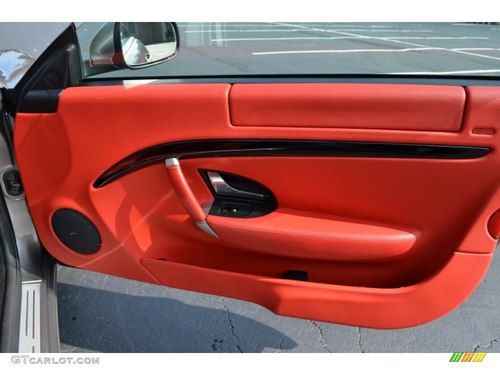2009 GranTurismo  - Grigio Alfieri (Grey) / Rosso Corallo photo #31